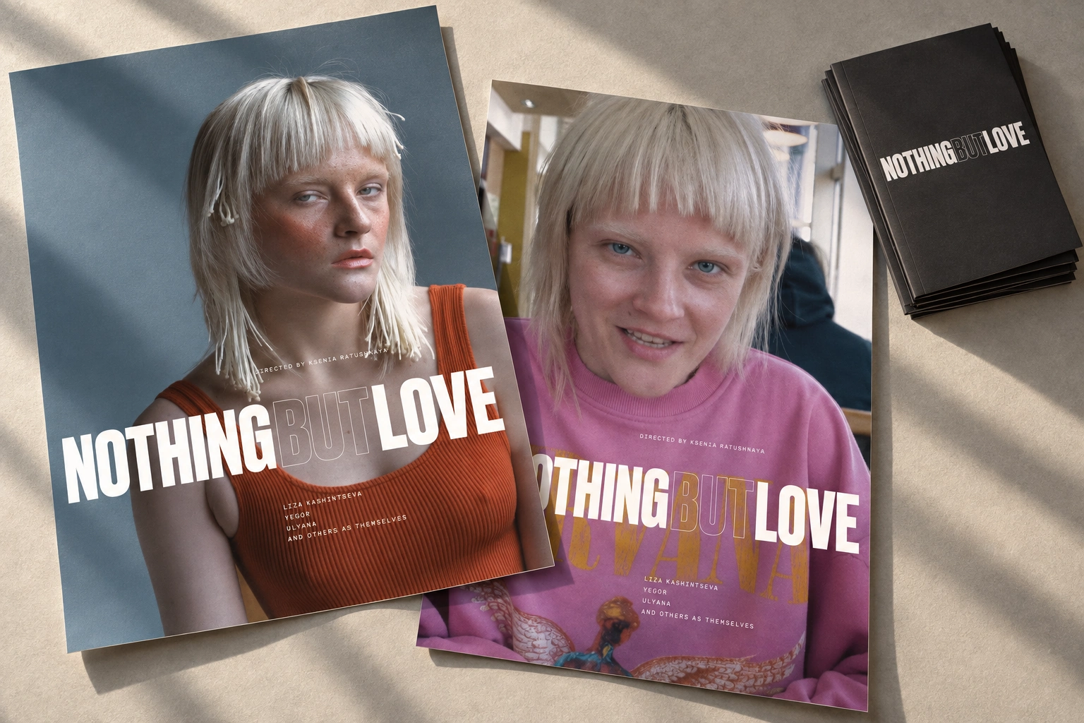 Posters and programme — print series concept