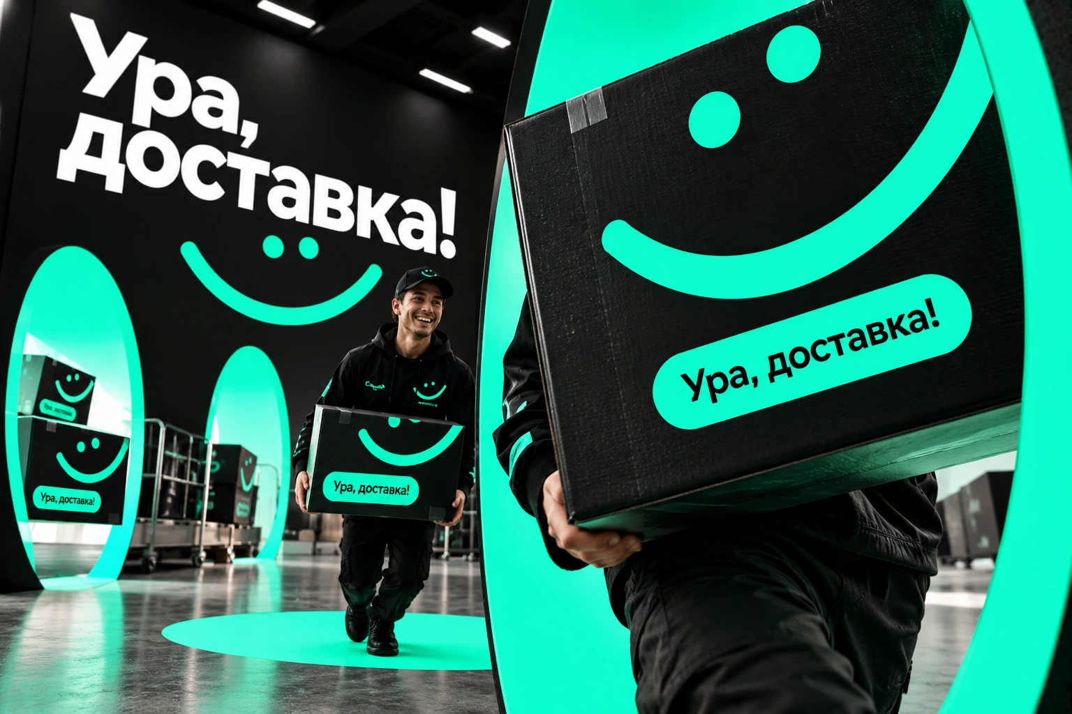 Ура, доставка! — улыбка и порталы