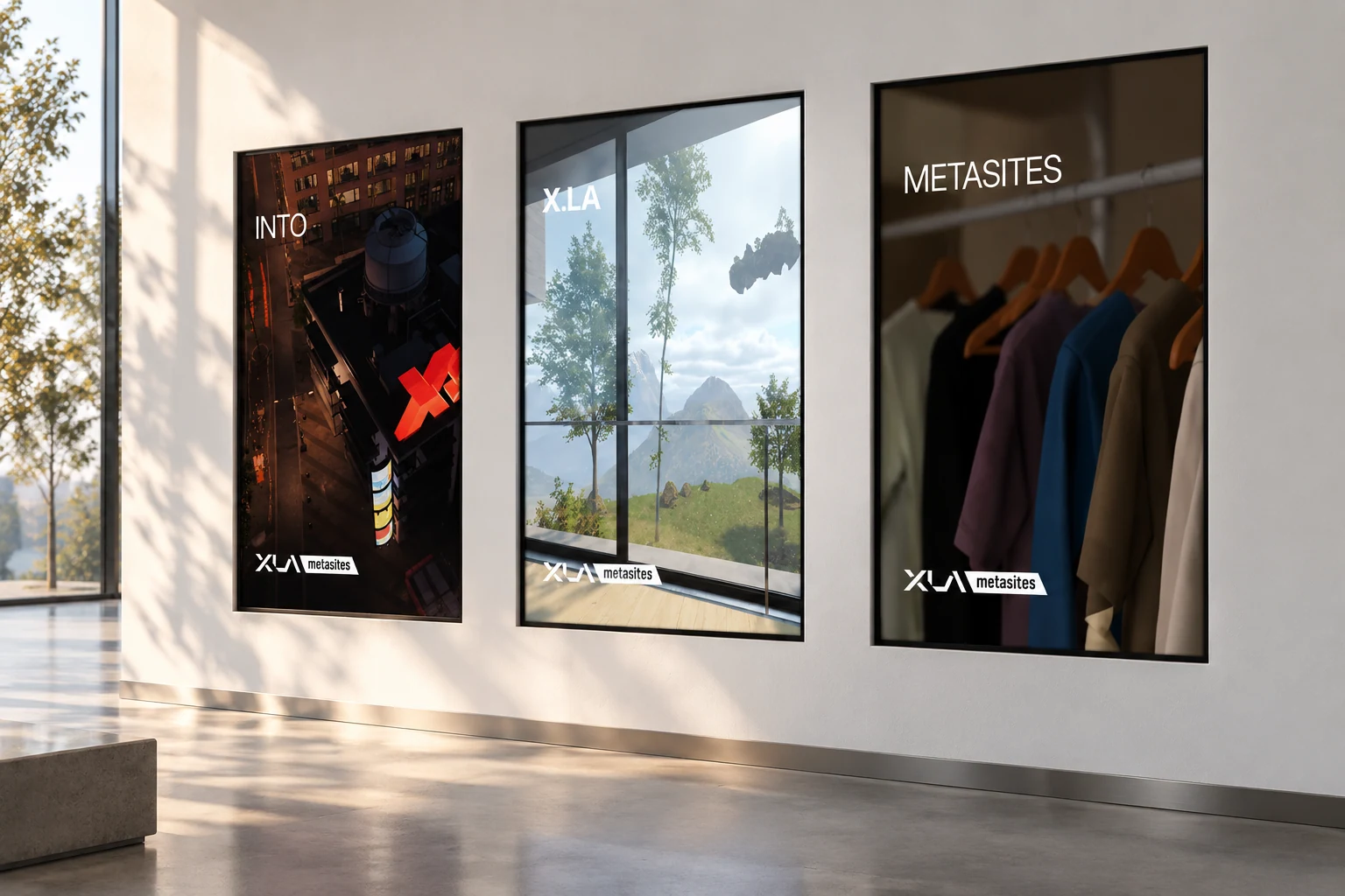 INTO / X.LA / METASITES — a sequence of worlds